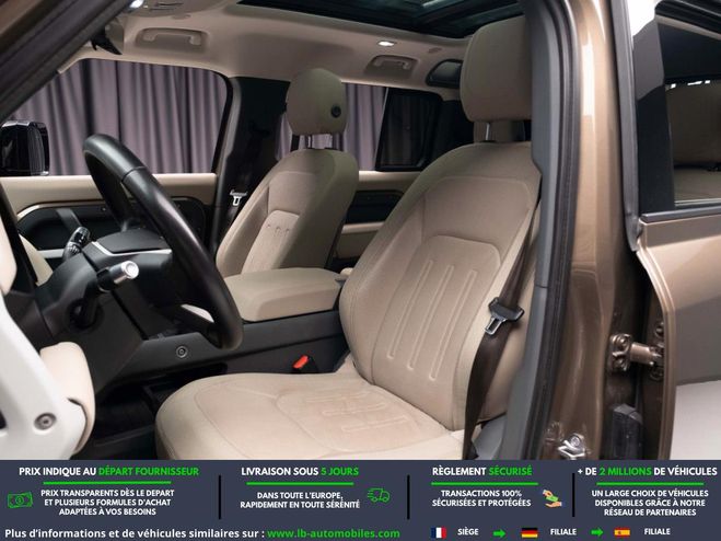 Land rover Defender 110 P400 MHEV BVA Brun M�tallique de 2020