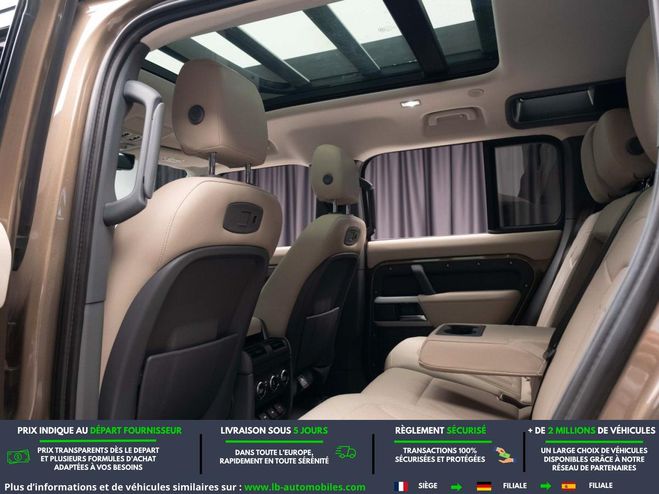 Land rover Defender 110 P400 MHEV BVA Brun M�tallique de 2020