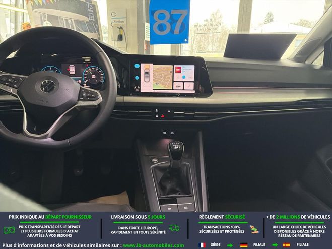 Volkswagen Golf 1.6 TDI 115 BVM Blanc M�tallique de 2020