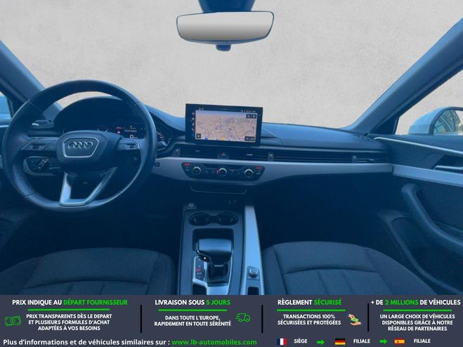 Audi A4 40 TDI 204 BVA Blanc de 2021