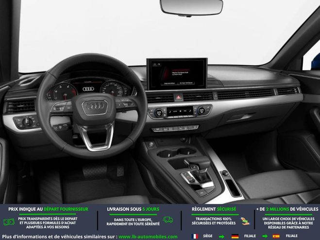 Audi A4 40 TDI 204 BVA Bleu M�tallique de 2021
