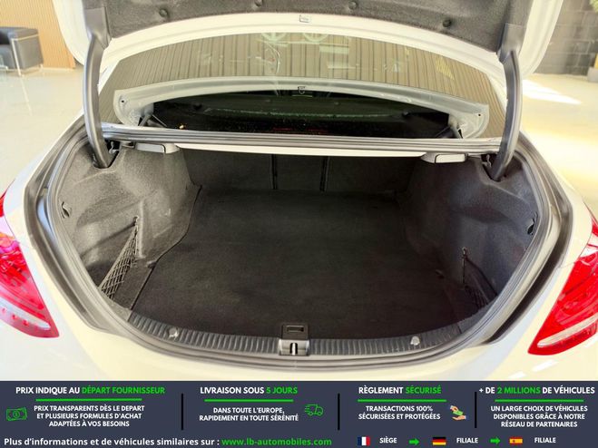 Mercedes Classe C 250 BVA Blanc de 2016