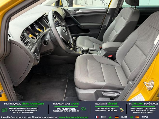Volkswagen Golf 1.0 TSI 110 BVM Jaune M�tallique de 2017