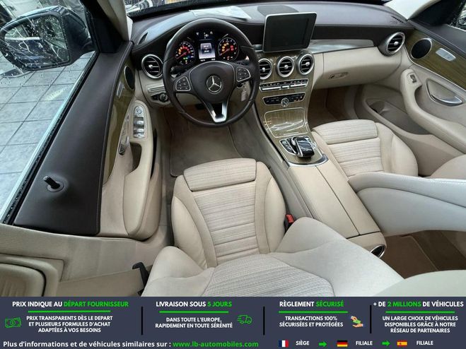 Mercedes Classe C 200 BVA Bleu M�tallique de 2014