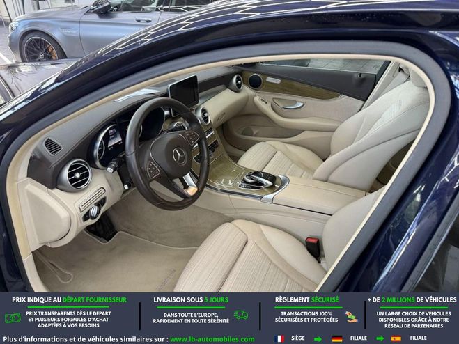 Mercedes Classe C 200 BVA Bleu M�tallique de 2014