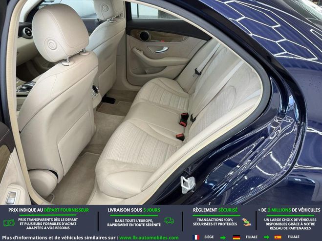 Mercedes Classe C 200 BVA Bleu M�tallique de 2014