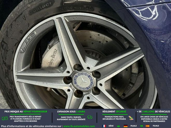 Mercedes Classe C 200 BVA Bleu M�tallique de 2014
