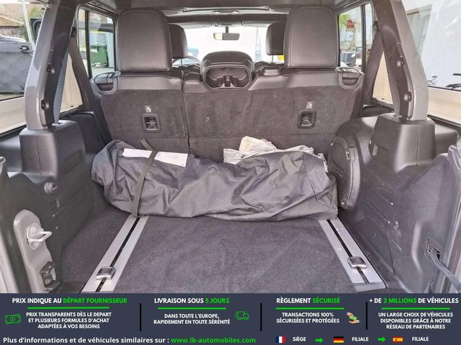Jeep Wrangler 2.0 l T 272 ch 4x4 BVA Gris de 2019
