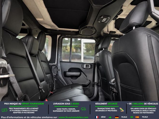 Jeep Wrangler 2.2 200 ch 4x4 BVA Gris M�tallique de 2019