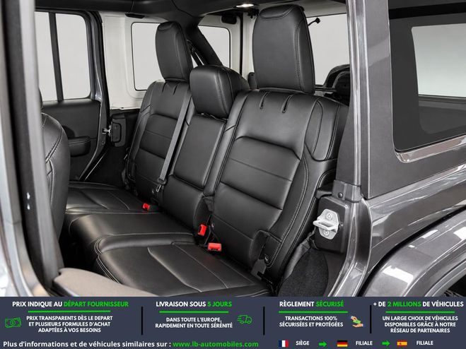 Jeep Wrangler 2.2 200 ch 4x4 BVA Gris M�tallique de 2020