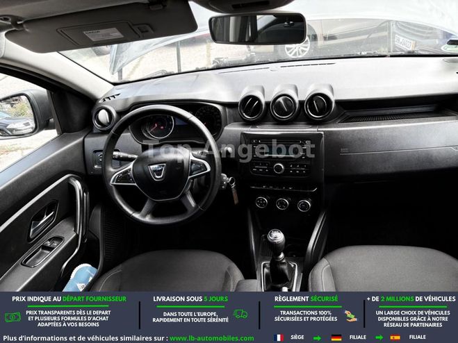 Dacia Duster TCe 125 4x2 Gris M�tallique de 2018