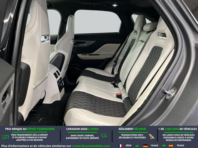 Jaguar F Pace 5.0 - SVR 550 AWD BVA Noir M�tallique de 2021
