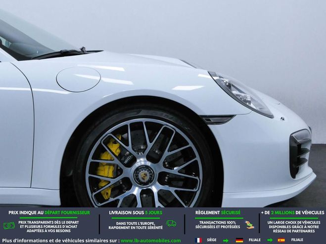Porsche 911 Turbo 3.8i 520 PDK Blanc M�tallique de 2015