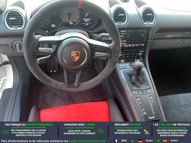 Porsche Cayman GT4 4.0i 420 ch Blanc de 2020