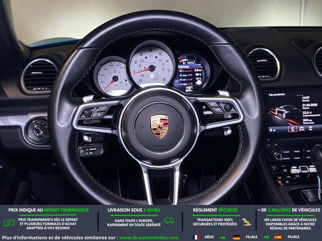 Porsche Boxster T 2.0i 300 ch PDK Bleu de 2020