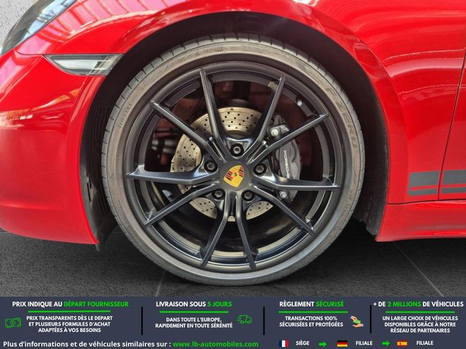 Porsche Boxster T 2.0i 300 ch Rouge de 2019
