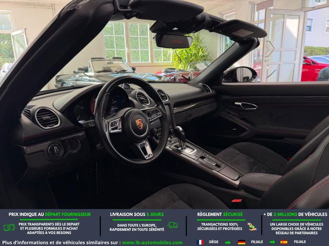 Porsche Boxster GTS 2.5i 365 ch PDK Noir de 2018