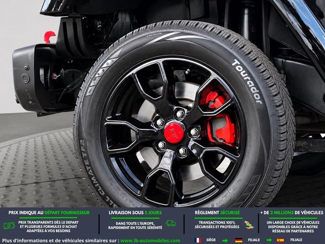 Jeep Wrangler 2.8 CRD 200 - BVA 5 Portes Noir de 2018