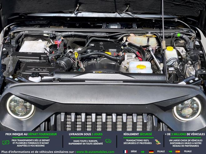 Jeep Wrangler 2.8 CRD 200 - BVA 5 Portes Noir de 2018