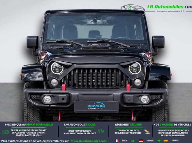 Jeep Wrangler 2.8 CRD 200 - BVA 5 Portes Noir de 2018
