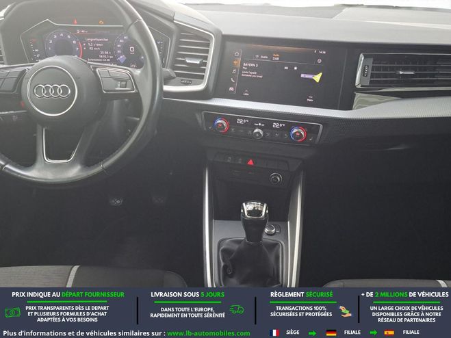 Audi A1 30 TFSI 116 ch BVM Blanc M�tallique de 2019