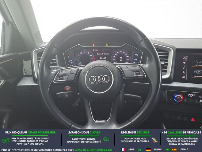 Audi A1 30 TFSI 116 ch BVM Blanc M�tallique de 2019