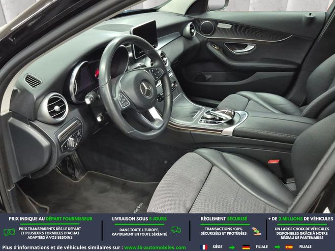 Mercedes Classe C 180 BVA Noir M�tallique de 2018