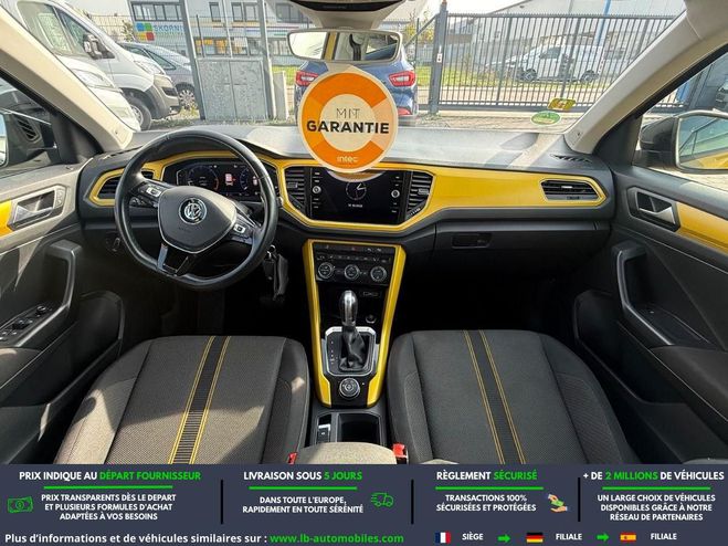 Volkswagen T Roc 2.0 TDI 150 Start/Stop BVA Jaune M�tallique de 2018
