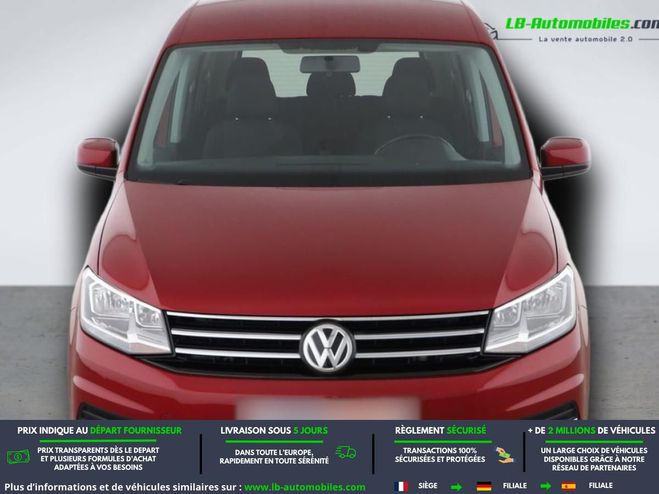 Volkswagen Caddy 2.0 TDI 102 BVM Rouge M�tallique de 2016
