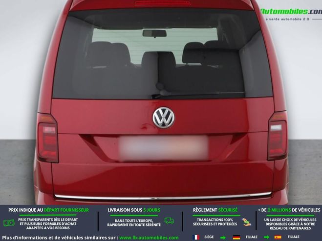 Volkswagen Caddy 2.0 TDI 102 BVM Rouge M�tallique de 2016