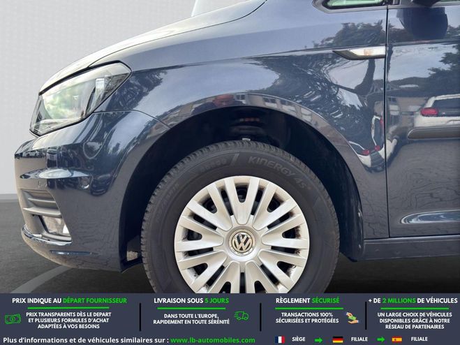 Volkswagen Caddy 2.0 TDI 102 BVM Bleu M�tallique de 2019