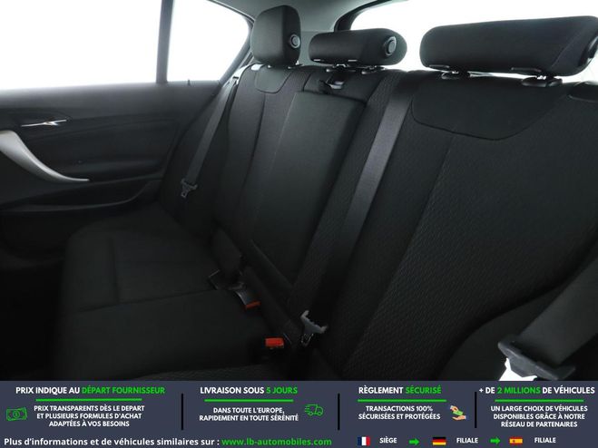 BMW Serie 1 118i 136 ch BVA Noir M�tallique de 2017