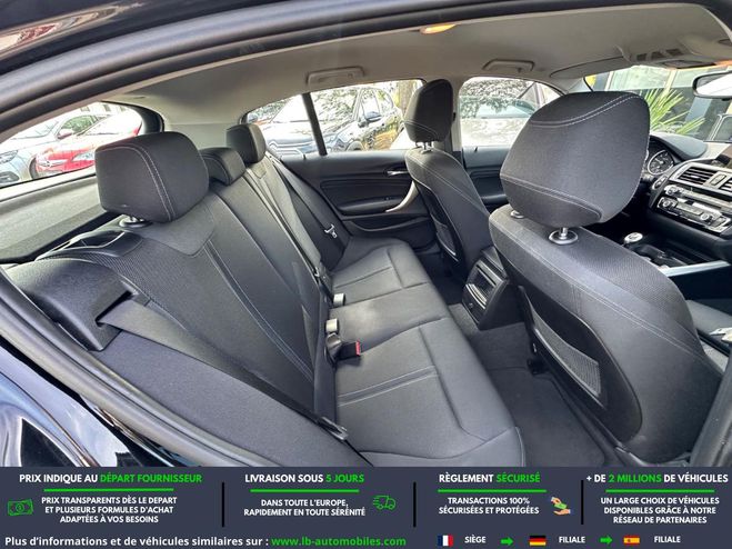 BMW Serie 1 116i 109 ch Noir M�tallique de 2017