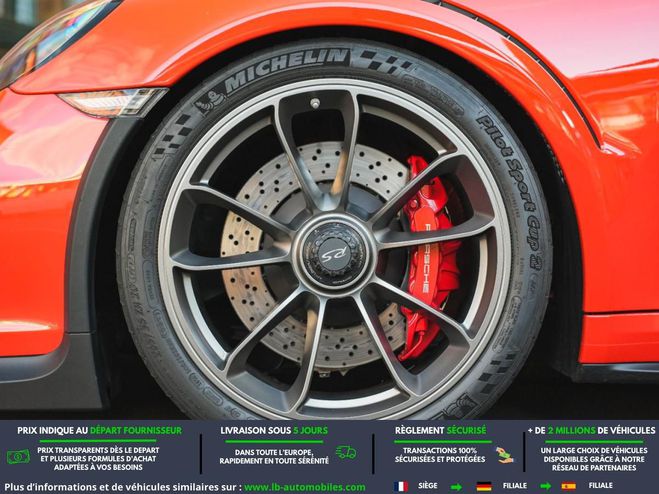 Porsche 911 4.0i 500 PDK Orange de 2016