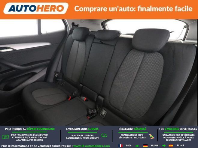 BMW X2 sDrive 20d 190 ch BVA Gris M�tallique de 2018