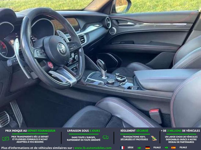Alfa romeo Stelvio 2.9 V6 510ch BVA Noir M�tallique de 2019