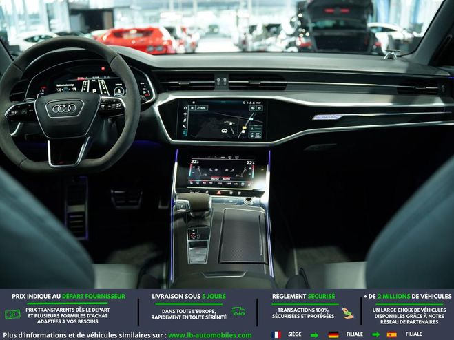 Audi RS6 V8 4.0 TFSI 600 BVA Quattro Noir M�tallique de 2021