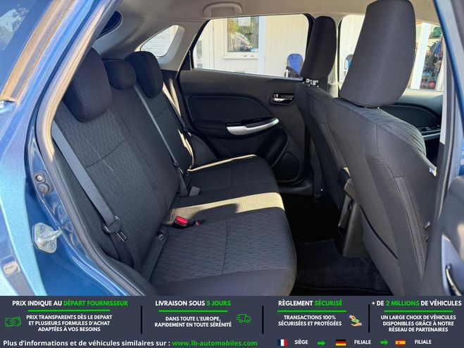 Suzuki Baleno 1.0 Boosterjet BVM 111ch Bleu M�tallique de 2018