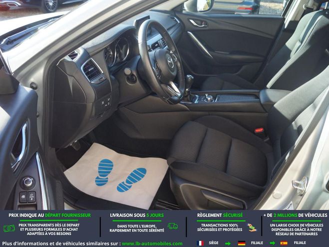 Mazda 6 2.0L SKYACTIV-G 165 ch BVM Argent� M�tallique de 2018