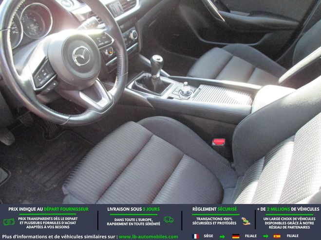 Mazda 6 2.0L SKYACTIV-G 165 ch BVM Noir M�tallique de 2018