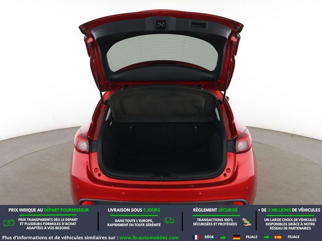Mazda 3 2.0L SKYACTIV-G 120 ch Rouge M�tallique de 2016