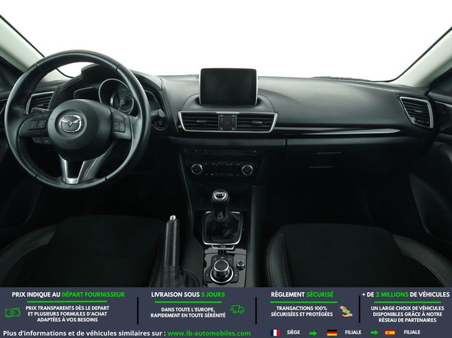 Mazda 3 2.0L SKYACTIV-G 120 ch Rouge M�tallique de 2016