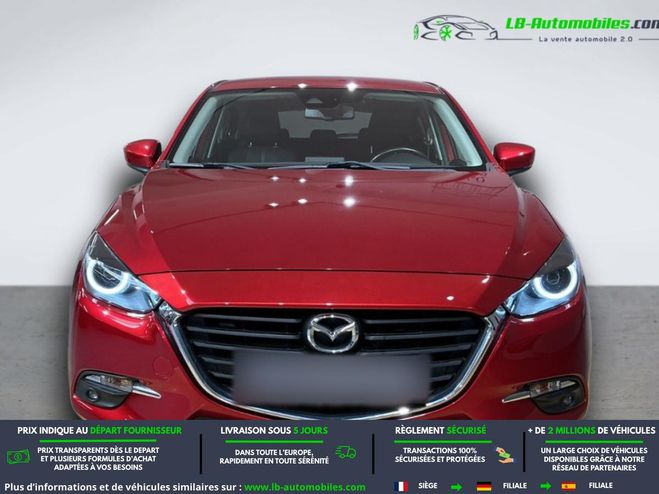 Mazda 3 2.0L SKYACTIV-G 120 ch Rouge M�tallique de 2017