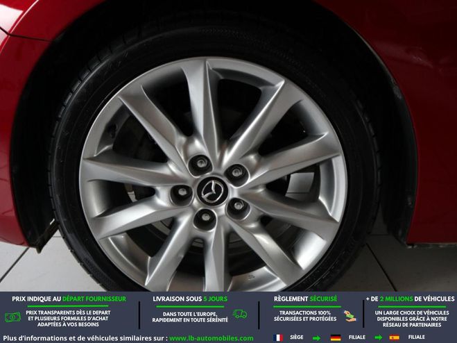 Mazda 3 2.0L SKYACTIV-G 120 ch BVA Rouge M�tallique de 2016