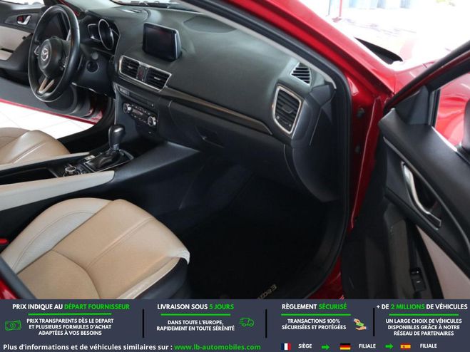 Mazda 3 2.0L SKYACTIV-G 120 ch BVA Rouge M�tallique de 2016