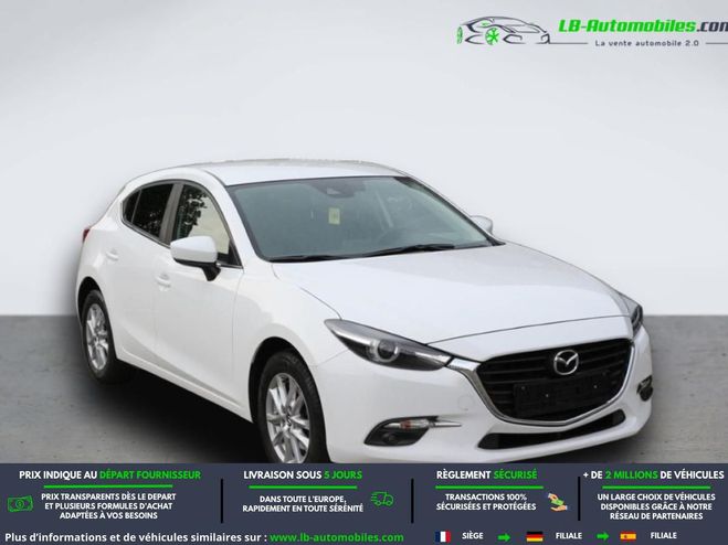 Mazda 3 2.0L SKYACTIV-G 122 ch BVM Blanc M�tallique de 2018