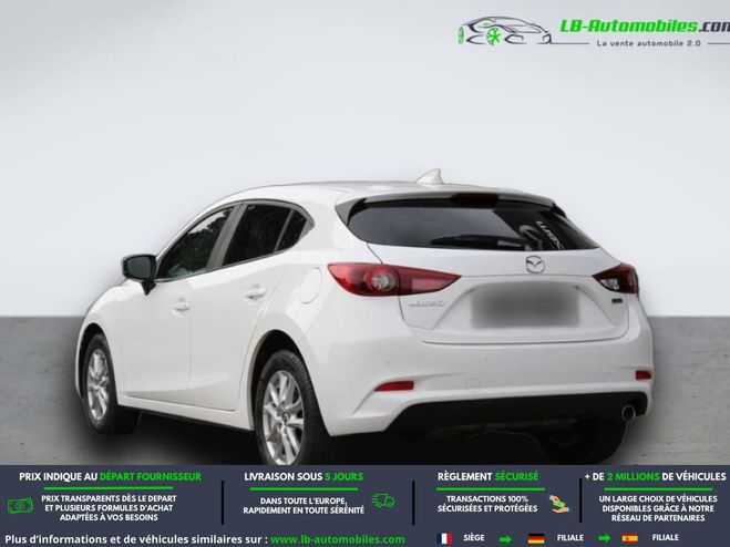 Mazda 3 2.0L SKYACTIV-G 122 ch BVM Blanc M�tallique de 2018