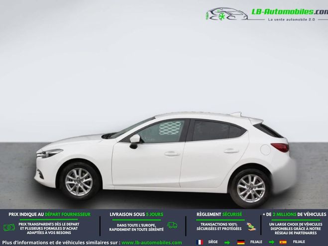 Mazda 3 2.0L SKYACTIV-G 122 ch BVM Blanc M�tallique de 2018