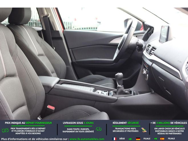 Mazda 3 2.0L SKYACTIV-G 122 ch BVM Blanc M�tallique de 2018