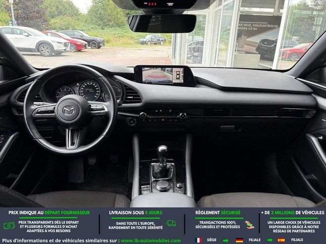 Mazda 3 2.0L SKYACTIV-G 122 ch BVM Blanc M�tallique de 2019